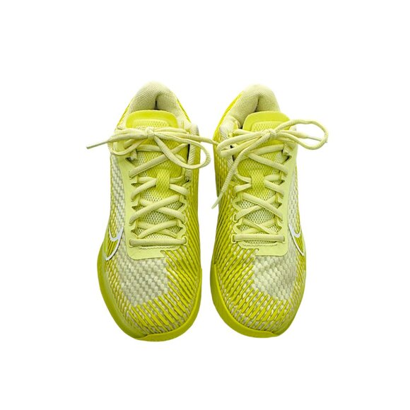 Nike Court Air Zoom Vapor 11 DR6965-300 Women US 7 Volt Neon Yellow Tennis Shoes - Picture 1 of 16